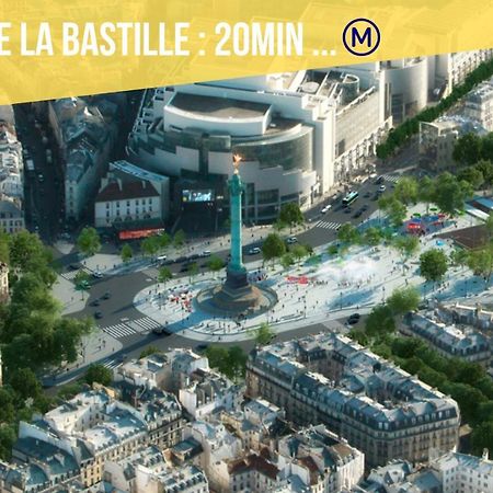 Immotovo - Suite moderne - Paris 8 min - Parking - NETFLIX Villejuif Eksteriør billede
