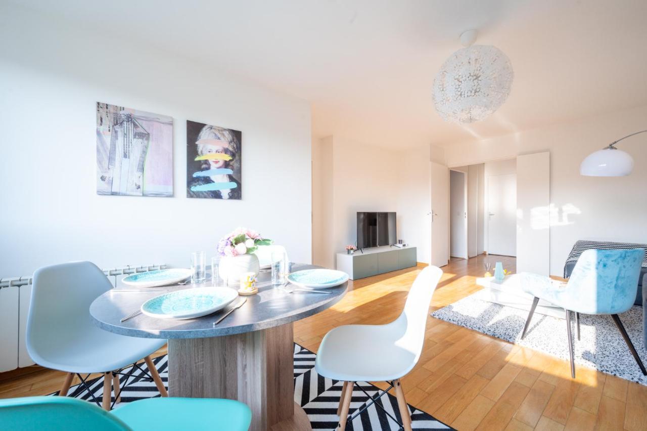 Immotovo - Suite moderne - Paris 8 min - Parking - NETFLIX Villejuif Eksteriør billede
