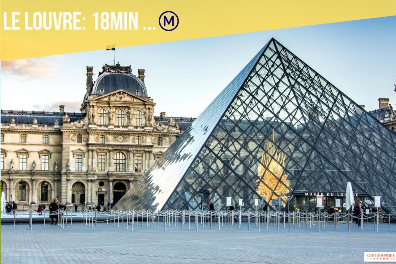 Immotovo - Suite moderne - Paris 8 min - Parking - NETFLIX Villejuif Eksteriør billede
